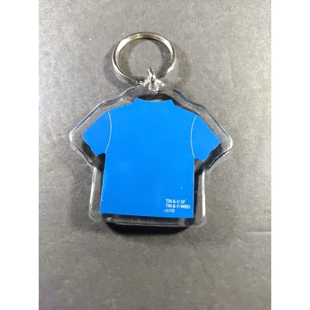Six Flags Looney Toons T Shirt Keychain Acrylic